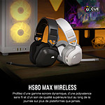 Casque micro Corsair HS80 Max Wireless - Noir - Autre vue