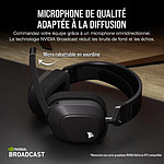 Casque micro Corsair HS80 Max Wireless - Noir - Autre vue