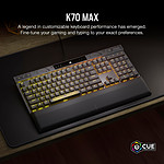 Clavier PC Corsair K70 Max RGB - Corsair MGX - Autre vue