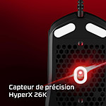 Souris PC HyperX Pulsefire Haste 2 - Noir - Autre vue