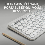 Clavier PC Logitech Pebble Keys 2 K380s - Blanc - Autre vue