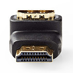 Nedis Adaptateur HDMI mâle / HDMI femelle (coudé 90°)