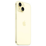 Smartphone Apple iPhone 15 Jaune - 256 Go - Autre vue