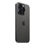 Smartphone reconditionné Apple iPhone 15 Pro (Titane noir) - 128 Go · Reconditionné - Autre vue