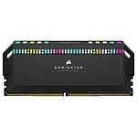 Mémoire Corsair Dominator Platinum RGB Black - 2 x 32 Go (64 Go) - DDR5 6600 MHz - CL32 - Autre vue