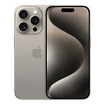Smartphone reconditionné Apple iPhone 15 Pro (Titane naturel) - 128 Go · Reconditionné - Autre vue