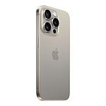 Smartphone Apple iPhone 15 Pro (Titane naturel) - 512 Go - Autre vue