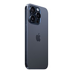 Smartphone Apple iPhone 15 Pro (Titane bleu) - 512 Go - Autre vue