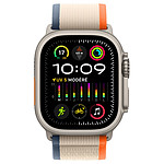 Montre connectée Apple Watch Ultra 2 GPS + Cellular - Titanium Case - Orange/Beige Trail Loop - 49 mm - S/M - Autre vue