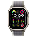 Montre connectée Apple Watch Ultra 2 GPS + Cellular - Titanium Case - Green/Grey Trail Loop - 49 mm - S/M  - Autre vue