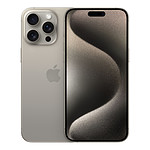 Smartphone Apple iPhone 15 Pro Max (Titane naturel) - 512 Go - Autre vue