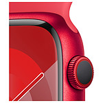 Montre connectée Apple Watch Series 9 GPS - Aluminium (PRODUCT)RED - Bracelet Sport Band - 41 mm - Taille M/L  - Autre vue