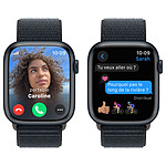 Montre connectée Apple Watch Series 9 GPS + Cellular - Aluminium Minuit - Boucle Sport - 45 mm - Autre vue