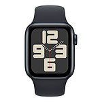 Montre connectée Apple Watch SE GPS (2023) (Minuit - Bracelet Sport Band Minuit ) - 40 mm - Taille M/L - Autre vue