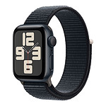 Apple Watch SE GPS (2023) (Minuit - Bracelet Sport Loop Minuit ) - 40 mm