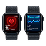 Montre connectée Apple Watch SE GPS + Cellular (2023) (Minuit - Bracelet Sport Loop Minuit ) - 40 mm - Autre vue