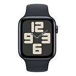 Montre connectée Apple Watch SE GPS + Cellular (2023) (Minuit - Bracelet Sport Band Minuit ) - 44 mm - Taille M/L - Autre vue