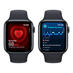 Montre connectée Apple Watch SE GPS (2023) (Minuit - Bracelet Sport Band Minuit ) - 44 mm - Taille M/L - Autre vue
