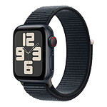 Apple Watch SE GPS + Cellular (2023) (Minuit - Bracelet Sport Loop Minuit ) - 40 mm