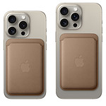 Coque et housse Apple Porte-cartes en tissage fin avec MagSafe pour Apple iPhone - Mûre - Autre vue