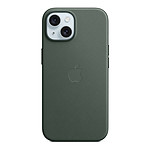 Coque et housse Apple Coque en tissage fin avec MagSafe pour iPhone 15 Plus - Chêne vert - Autre vue