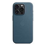Coque et housse Apple Coque en tissage fin avec MagSafe pour iPhone 15 Pro - Bleu Pacifique - Autre vue