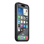 Coque et housse Apple Coque en tissage fin avec MagSafe pour iPhone 15 Pro - Noir - Autre vue