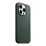 Coque et housse Apple Coque en tissage fin avec MagSafe pour iPhone 15 Pro - Chêne vert - Autre vue