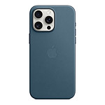 Coque et housse Apple Coque en tissage fin avec MagSafe pour iPhone 15 Pro Max - Bleu Pacifique - Autre vue