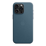 Coque et housse Apple Coque en tissage fin avec MagSafe pour iPhone 15 Pro Max - Bleu Pacifique - Autre vue