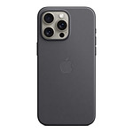 Coque et housse Apple Coque en tissage fin avec MagSafe pour iPhone 15 Pro Max - Noir - Autre vue