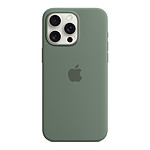 Coque et housse Apple Coque en silicone avec MagSafe pour iPhone 15 Pro Max - Cyprès - Autre vue