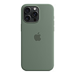 Coque et housse Apple Coque en silicone avec MagSafe pour iPhone 15 Pro Max - Cyprès - Autre vue