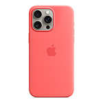 Apple Coque en silicone avec MagSafe pour iPhone 15 Pro Max - Goyave