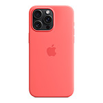 Coque et housse Apple Coque en silicone avec MagSafe pour iPhone 15 Pro Max - Goyave - Autre vue