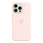 Coque et housse Apple Coque en silicone avec MagSafe pour iPhone 15 Pro Max - Rose pâle - Autre vue