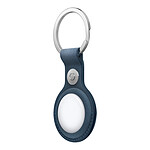 Accessoires montre et bracelet Apple Porte-clés en tissage fin AirTag - Bleu Pacifique - Autre vue