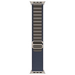 Apple Boucle Alpine Bleu pour Apple Watch 49 mm - Taille M