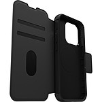 Coque et housse Otterbox Coque Strada Series Folio MagSafe Noir - iPhone 15 Pro - Autre vue