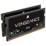 Mémoire Corsair Vengeance SODIMM - 2 x 8 Go (16 Go) - DDR4 2666 MHz - CL18 - Autre vue