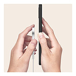 Coque et housse Akashi Coque de protection MagSafe en silicone noir- Apple iPhone 15 Pro Max - Autre vue