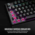 Clavier PC Corsair K70 Core RGB - Corsair Red - Autre vue