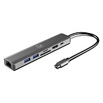 Câble USB Mobility Lab Hub Adapter USB-C 7-en-1 avec Power Delivery 100W - Autre vue