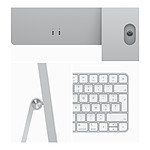 Mac et iMac Apple iMac (2023) 24" 16 Go / 256 Go Argent (MQR93FN/A-16GB-MKPN) - Autre vue