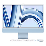 Mac et iMac Apple iMac (2023) 24" 24 Go / 512 Go Bleu (MQRC3FN/A-24GB-512GB-MKPN-LAN) - Autre vue
