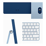 Mac et iMac Apple iMac (2023) 24" 8 Go / 256 Go Bleu (MQRC3FN/A-MKPN-LAN) - Autre vue