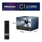 Vidéoprojecteur Hisense C1 - DLP Laser UHD 4K - 1600 Lumens - Autre vue