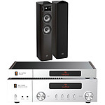 Mini-chaine JBL SA550 Classic + JBL MP350 Classic + JBL Studio 690 Dark Walnut - Autre vue