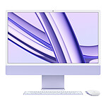 Mac et iMac Apple iMac (2023) 24" 8 Go / 256 Go Mauve (Z19P-FR-MKPN-MTP) - Autre vue
