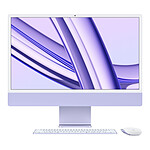 Mac et iMac Apple iMac (2023) 24" 8 Go / 512 Go Mauve (Z19P-FR-512GB-MKPN) - Autre vue